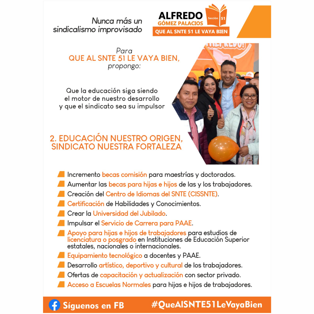 propuestas de Alfredo Gómez Palacios